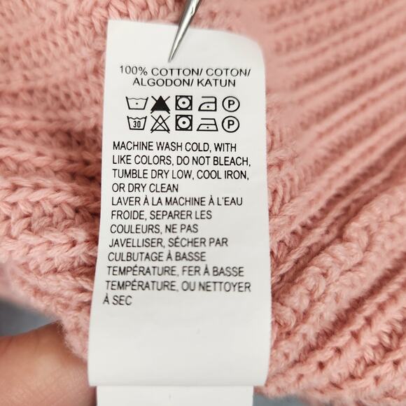 Lucky Brand Sweater Womens Size Medium Lace-Up Back - Picture 10 of 13